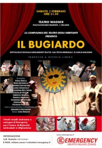 Locandina Evento Teatro Wagner 2 febbraio 2019